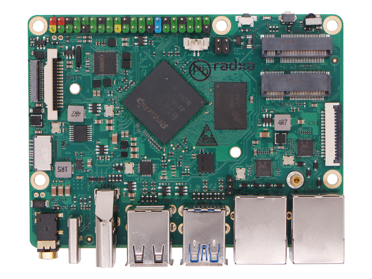 OKdo x Radxa ROCK 3 Model B 4GB Industrial Grade Single Board Computer