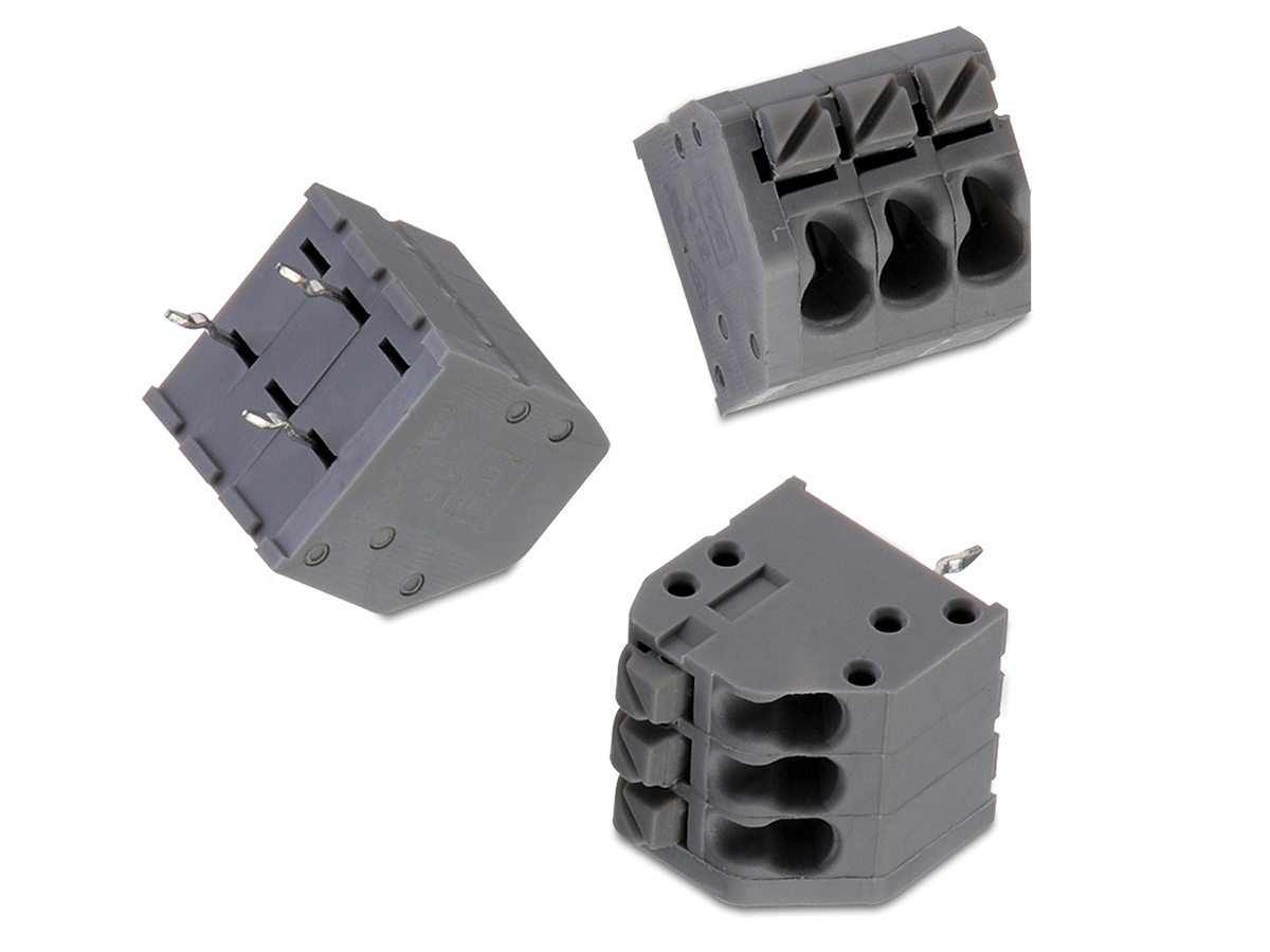 Wurth Elektronik 412B Series PCB Terminal Block, 2-Contact, 3.5mm Pitch, PCB Mount, 1-Row, Solder Termination