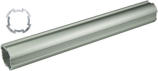 Bosch Rexroth Silver Aluminium Round Tube, 3000mm Length, Dia. 28mm, Series EcoShape