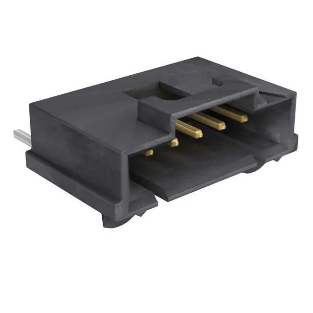 Molex SL Series Right Angle Surface PCB Header, 6 Contact(s), 2.54 mm Pitch, 1 Row, Shrouded