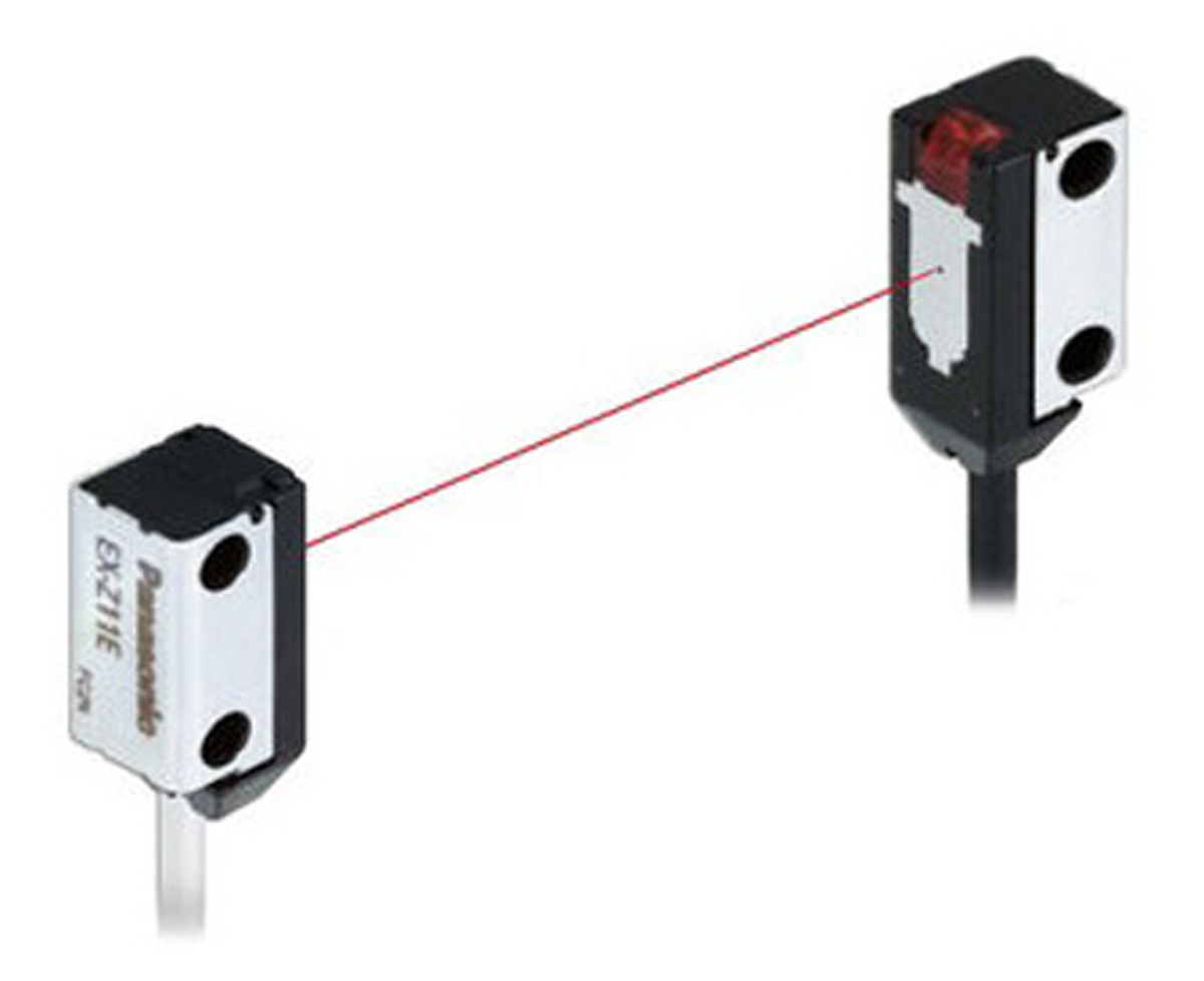 Panasonic Through Beam Photoelectric Sensor, Block Sensor, 500 mm Detection Range