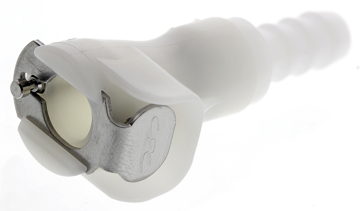 Colder Products Hose Connector, Straight Hose Tail Coupling 1/4in ID, 8.3 bar