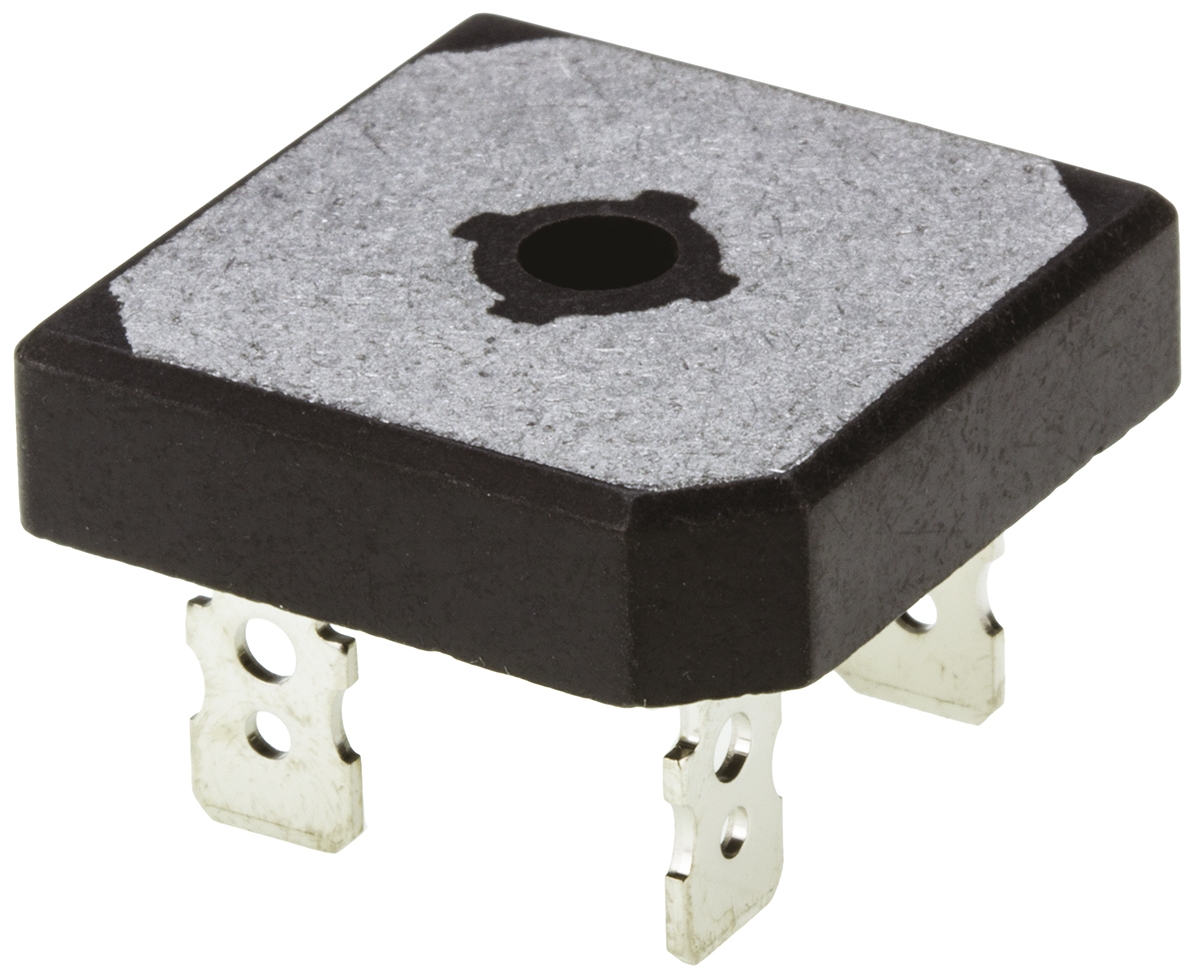 Vishay Bridge Rectifier, 25A, 400V, 4-Pin
