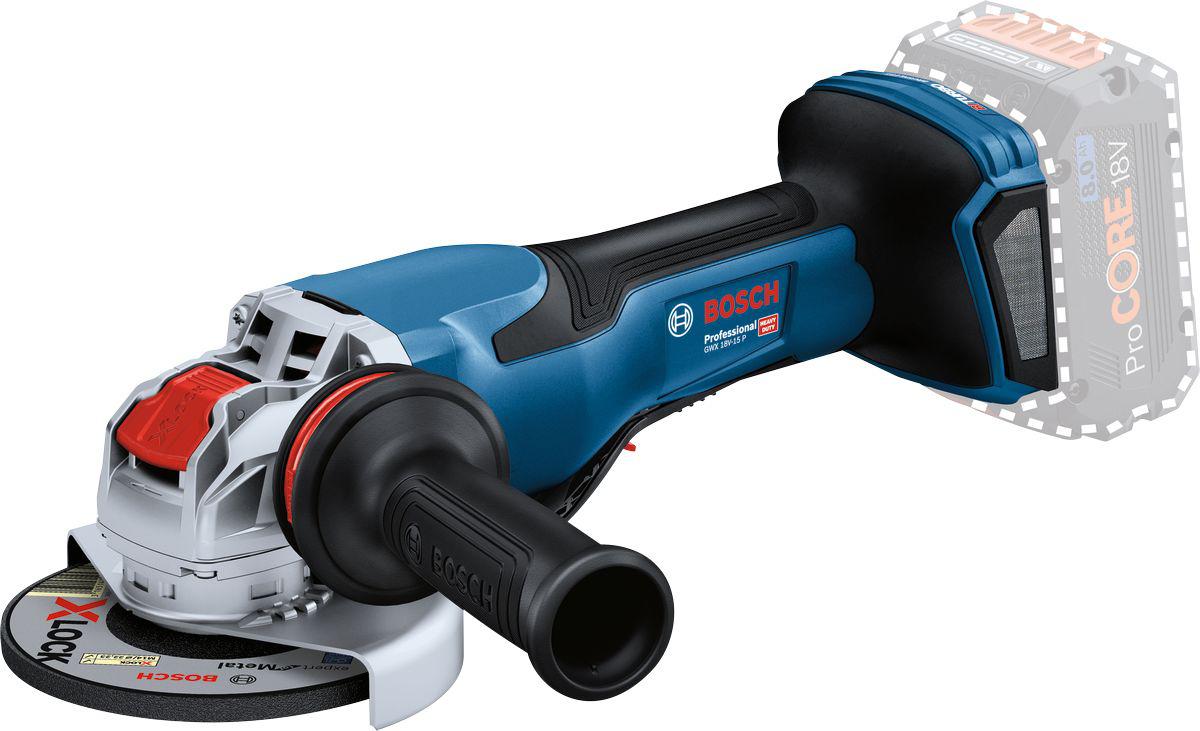Bosch GWX 18V-15 P 125mm Cordless Angle Grinder