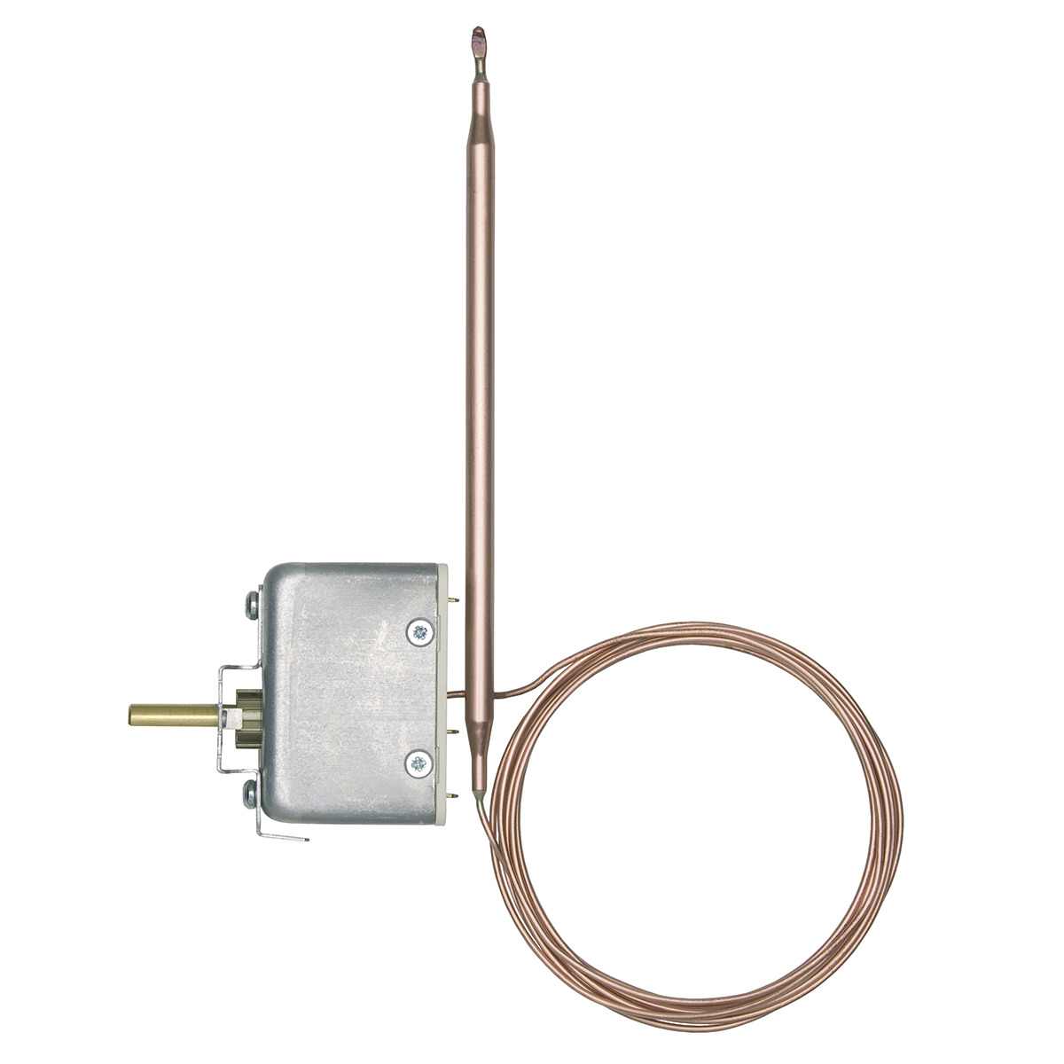 Jumo Capillary Thermostat, 90°C Max, Automatic Reset, Panel Mount