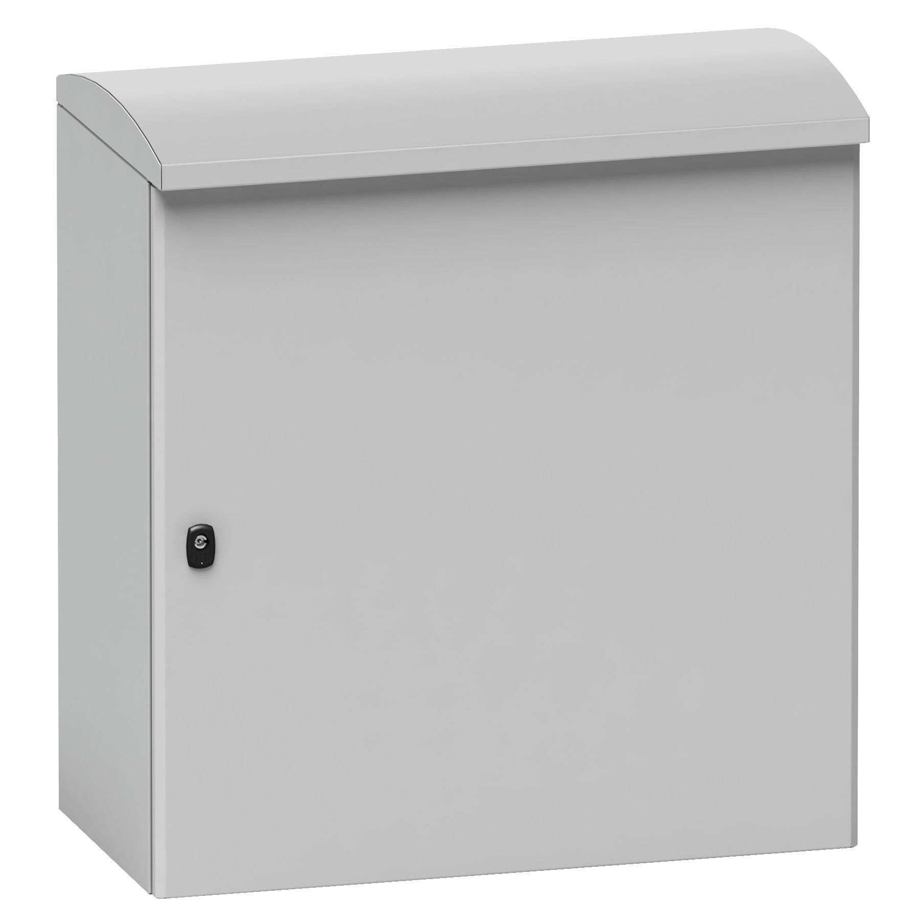 Schneider Electric PanelSeT S3HD Series Steel Single-Door-Door Floor Standing Enclosure, Opaque Door, IP66, 862 x 800 x