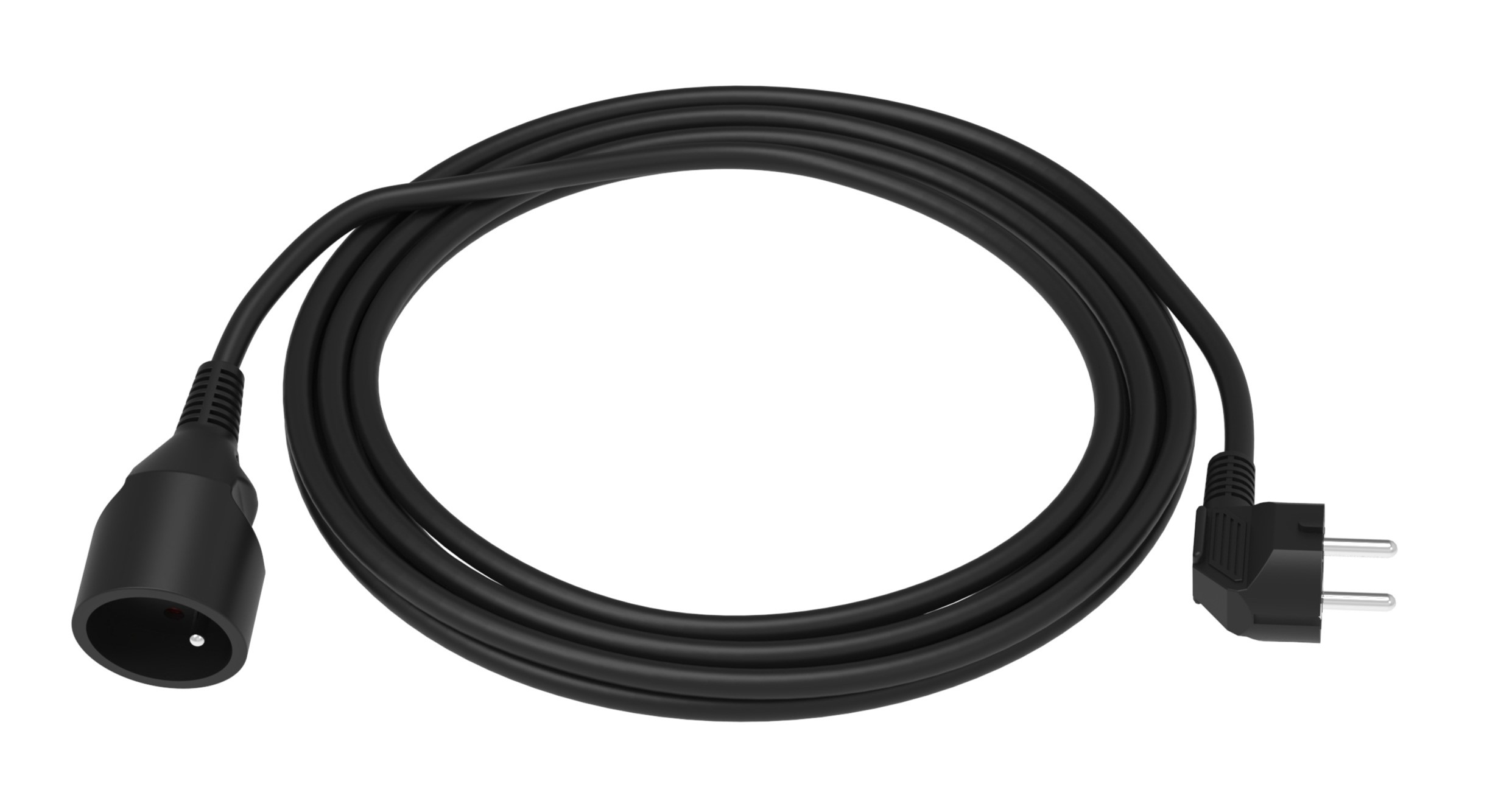 RS PRO 3m 1 Socket Type E - French Extension Lead, 230V, IP20