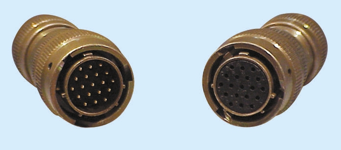 Glenair, IPT, Copper Alloy Cable Mount MIL Spec Circular Connector Plug, Pin Contacts, Bayonet Coupling, MIL-DTL-26482