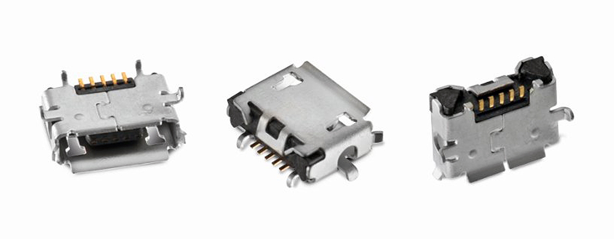 Wurth Elektronik Straight, SMT, Socket Type Micro AB 2.0 USB Connector