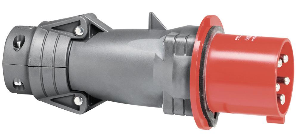 Legrand, Hypra IP44 Cable Mount 3P + N + E Industrial Power Plug, Rated At 63A, 380 → 415 V
