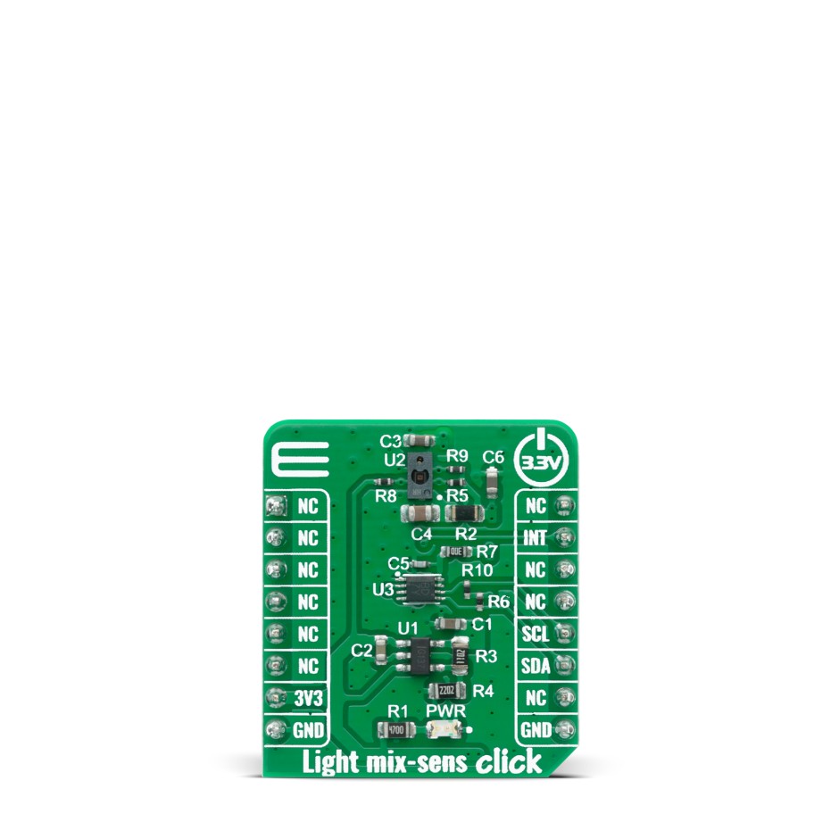 MikroElektronika Light Mix-Sens Click for TMD 37253 TMD37253