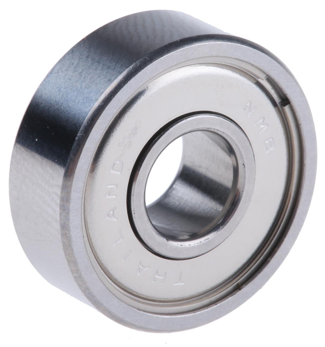 NMB DDR-1760X2ZZMTP24LY121 1 Row Ball Bearing - 6 mm ID, 17 mm OD