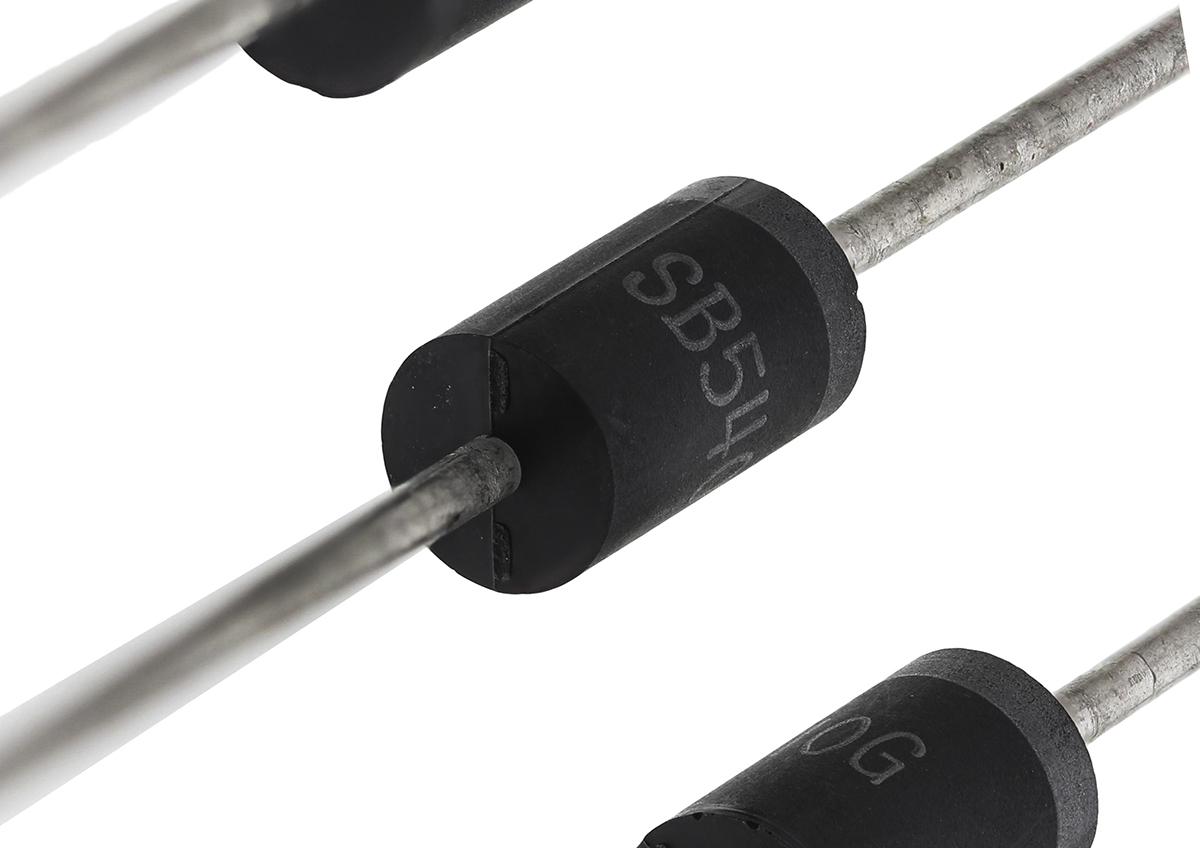 Vishay 40 V 5 A Diode Schottky 2-Pin DO-201AD