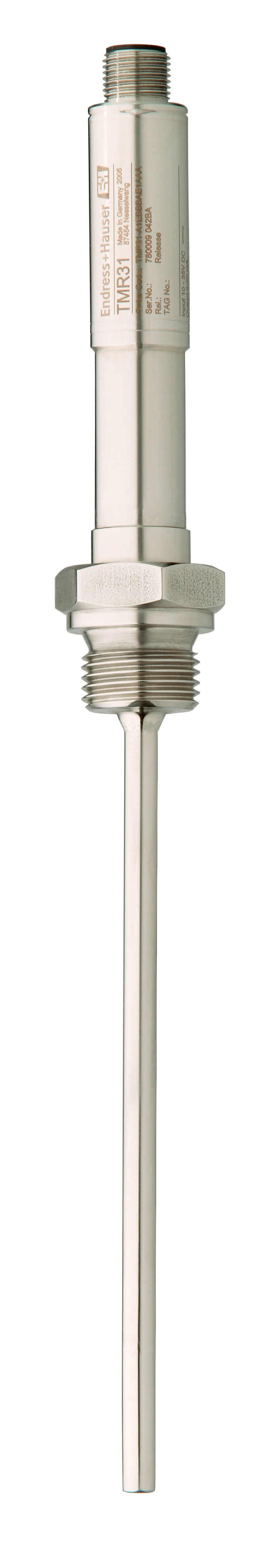 Endress+Hauser RTD RTD Sensor, 4 Wire, -50°C Max