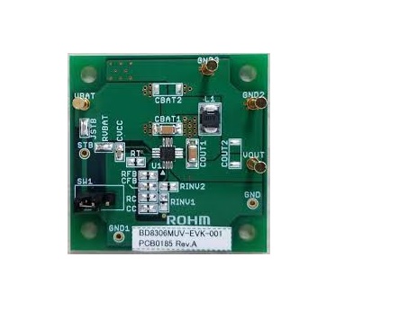ROHM Evaluation Board for BD8306MUV Buck-Boost Converter for BD8306MUV