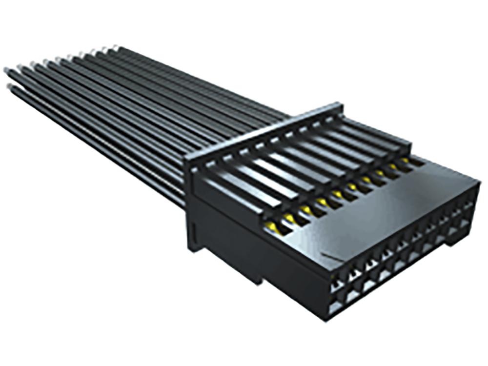 Samtec 30 Way Female Tiger Eye SFSD to 30 Way Male Tiger Eye SFSD Wire to Board Cable, 254mm