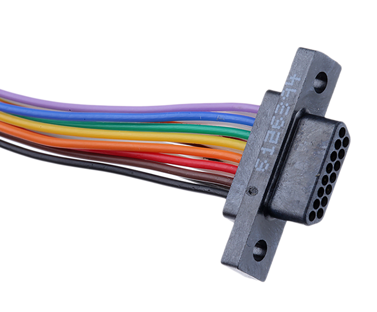 Glenair MWDL 15 Way D-sub Connector Plug