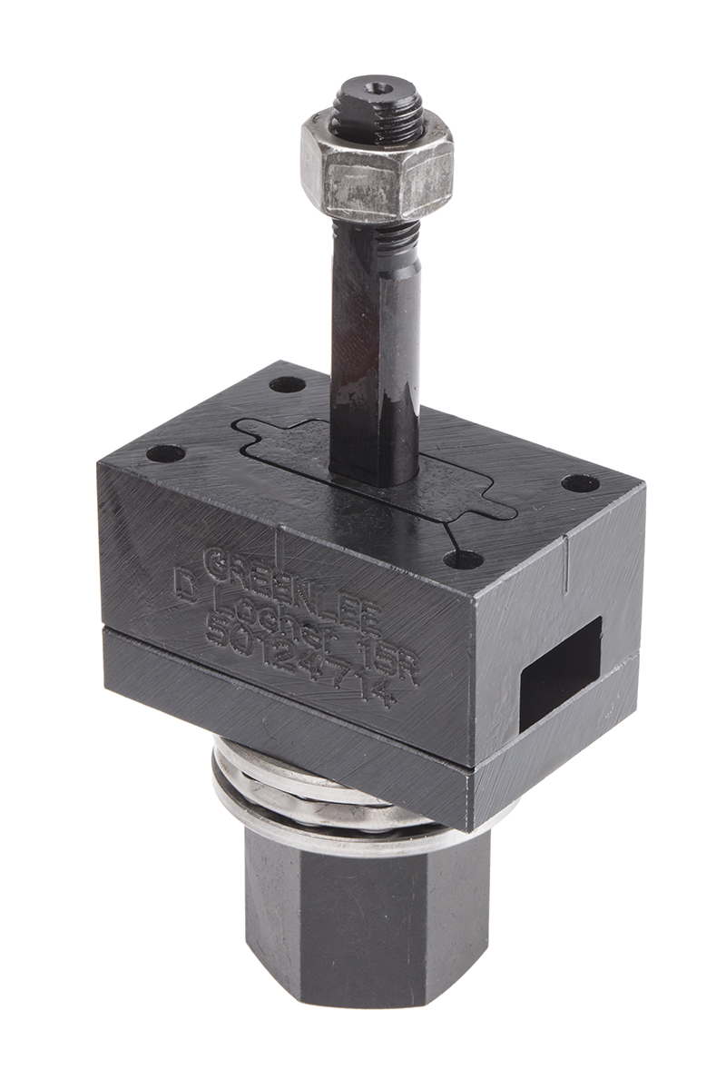 Greenlee Punch and Die Tool, 11.3mm, 15 Way D R, Hydraulic Operation