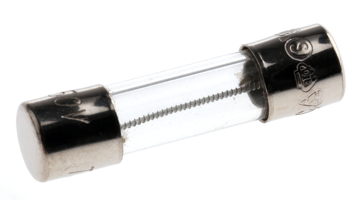 RS PRO 500mA T Glass Cartridge Fuse, 5 x 20mm