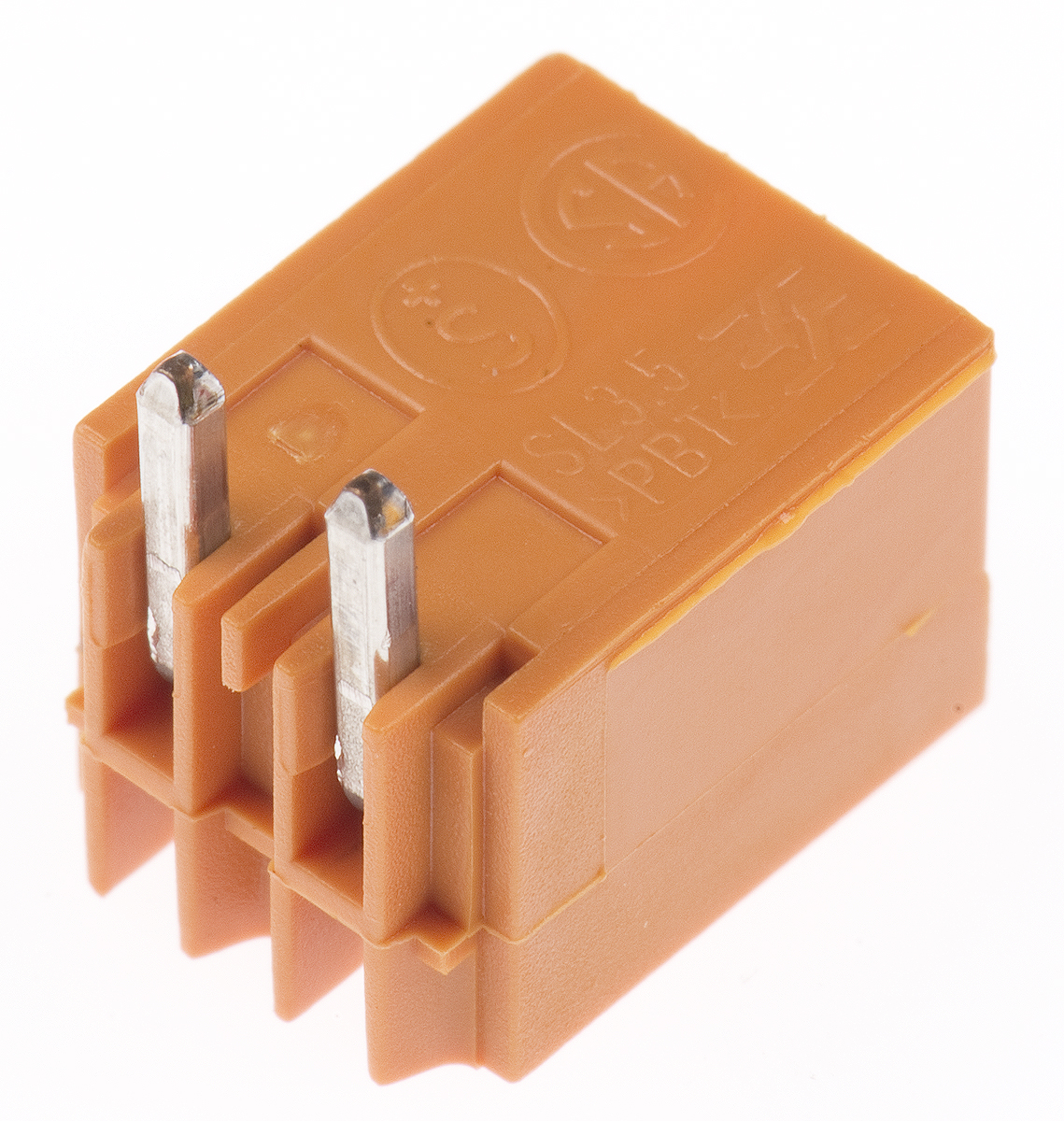 Weidmuller, 3.5mm Pitch, OMNIMATE SL, 2 Way, Right Angle, Pluggable Terminal Block, Header, Through Hole, Solder