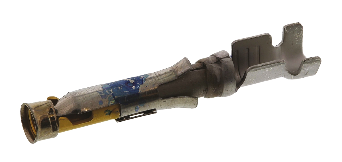 TE Connectivity Type III+ Series Female Crimp Terminal, 18AWG Min, 16AWG Max