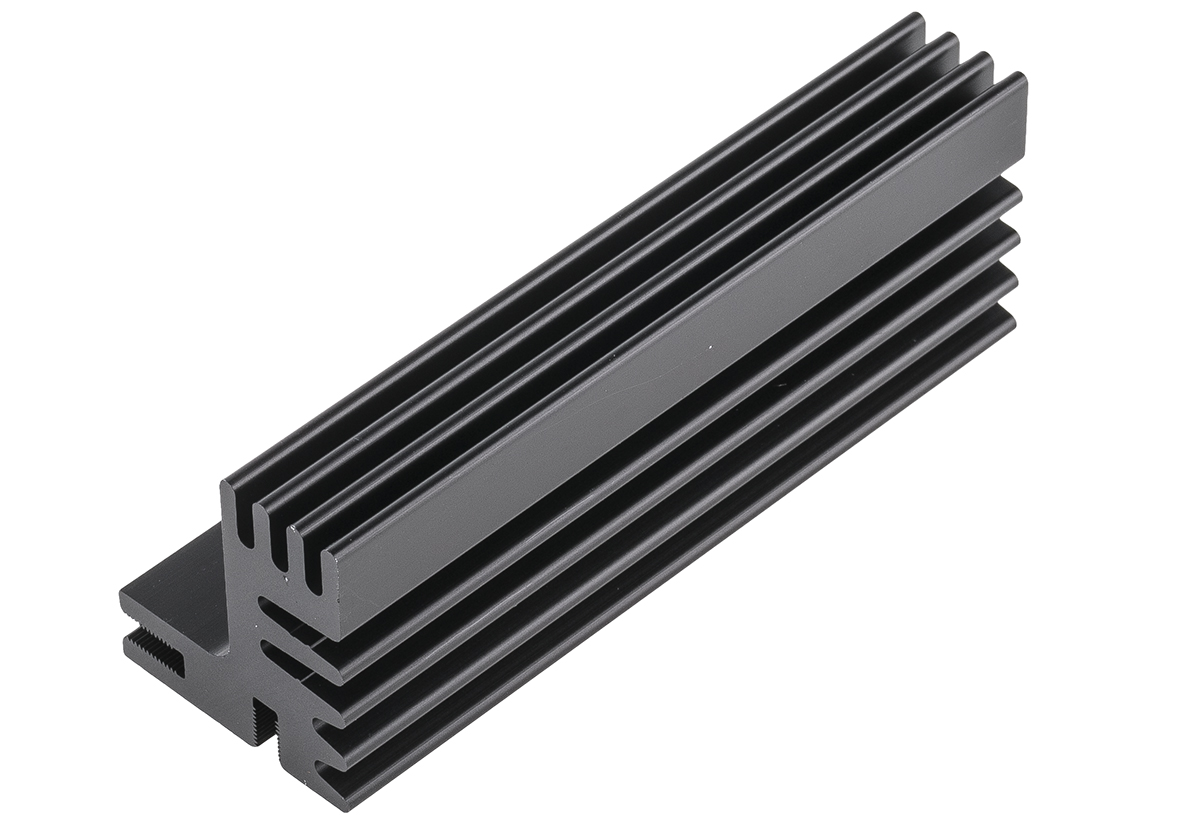 Fischer Elektronik Heatsink, 8.1K/W, 84 x 30 x 28mm