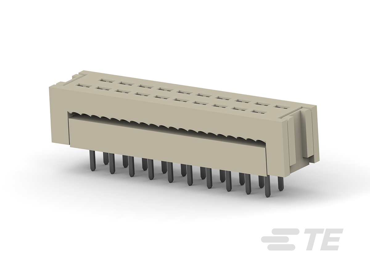 TE Connectivity 2.54mm Pitch 20 Way,Through Hole Mount IC Dip Header, Tin, 1A