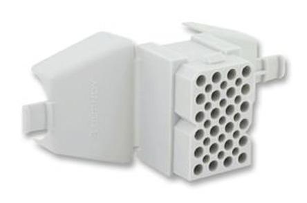 Souriau Sunbank by Eaton, SMS Female PCB Housing, 24 Way, 6 Row