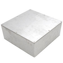 Deltron Enclosure, IP54, Flanged, 251 x 251 x 99mm