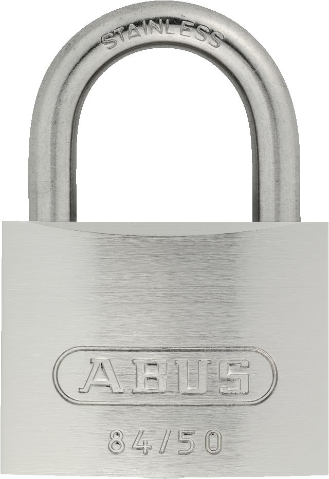 ABUS Padlock Brass, Stainless Steel Padlock, 7mm Shackle