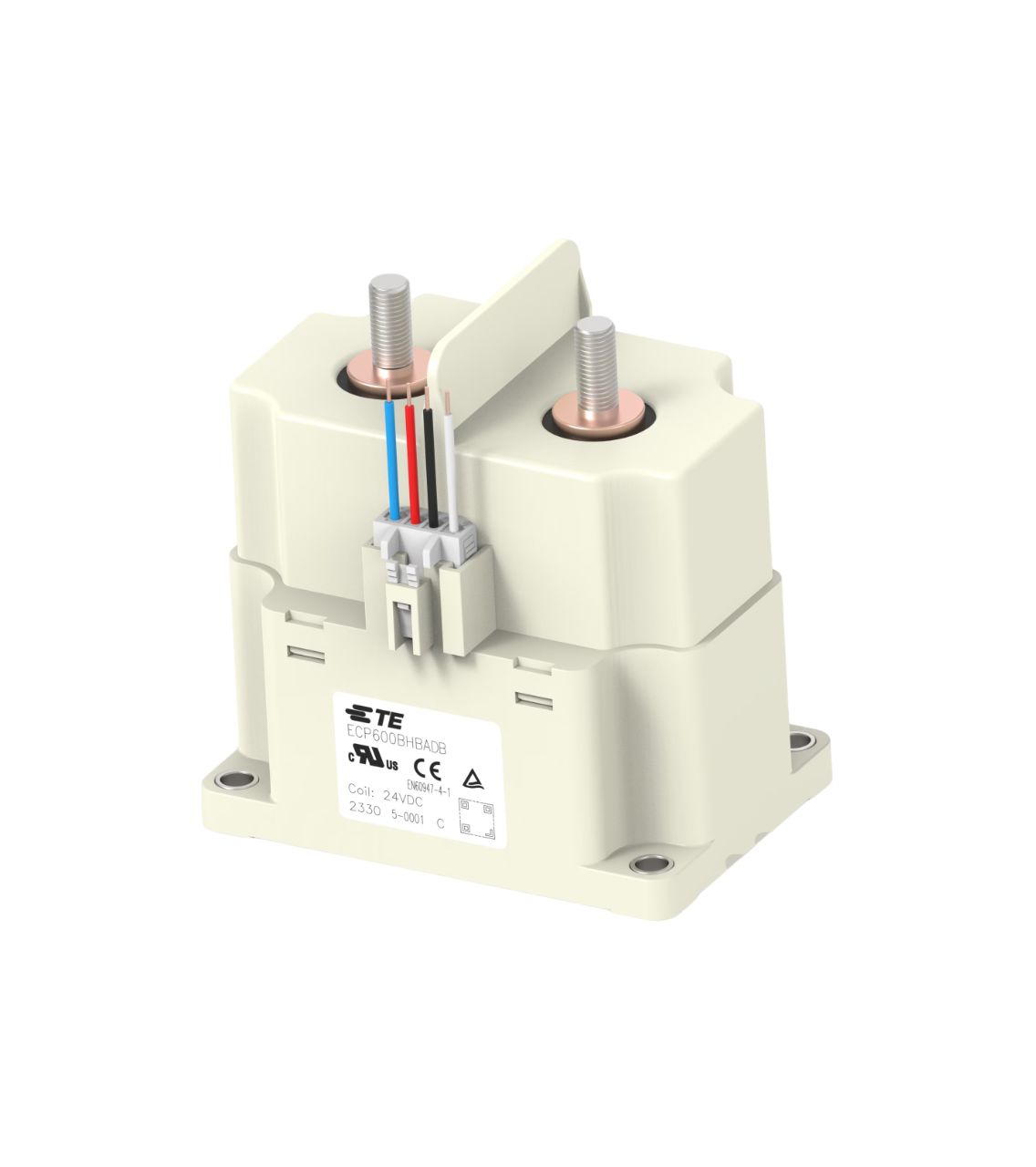 TE Connectivity ECP600B Contactor, 24 V dc Coil, 1-Pole, 800 A, NO, 1.5 kV dc