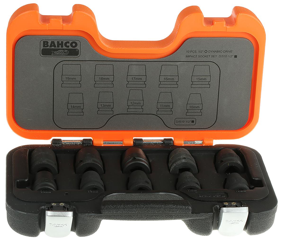 Bahco 10mm, 1/2 in Drive Impact Socket