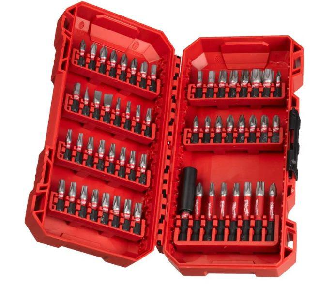 Milwaukee Impact Bit Set 56 Pieces, Hexagon