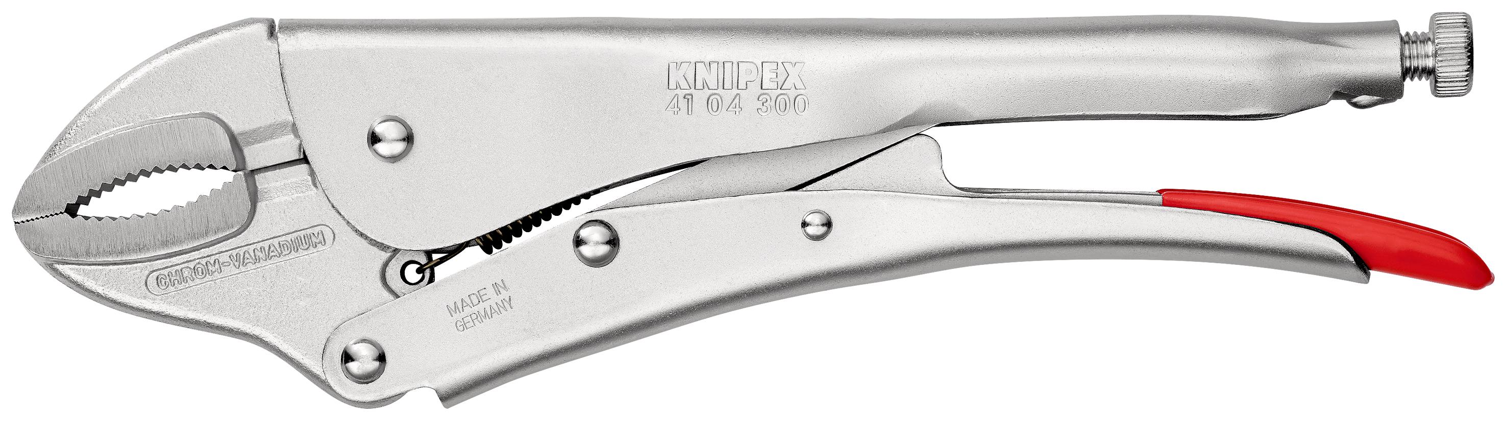 Knipex 41 04 300 Pliers, 300 mm Overall, Straight Tip