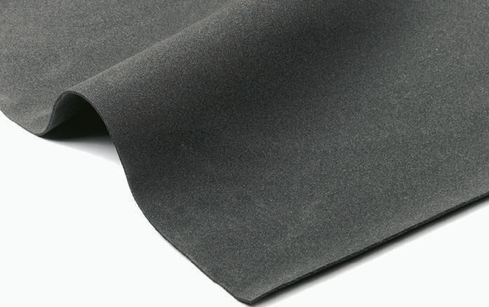 RS PRO Black Neoprene Sponge Rubber Sheet, 1m x 2m x 1.5mm, -40°C to 85°C