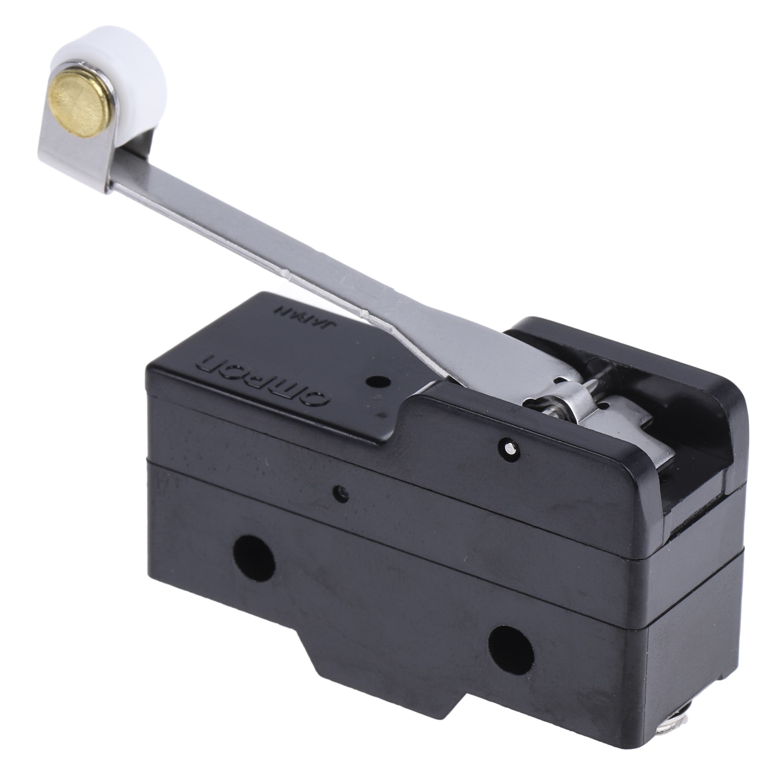 Omron A Series Hinge Roller Lever Limit Switch, NO/NC, IP00, SPDT, 500V ac Max, 20A Max