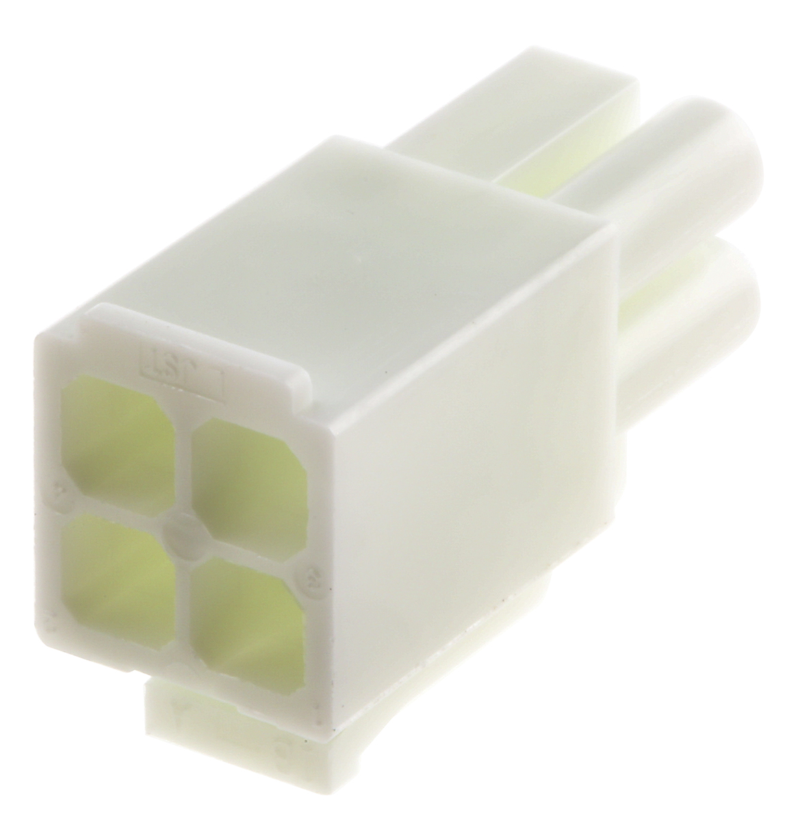 JST, EL Male Connector Housing, 4 Way, 2 Row