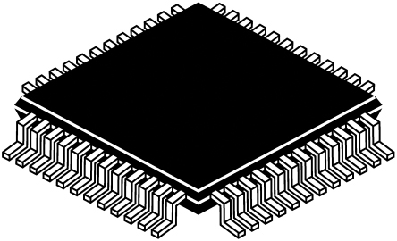 Texas Instruments, Audio DAC Quad 24 bit-, 216ksps, 0.5%FSR Serial (SPI), 48-Pin TQFP