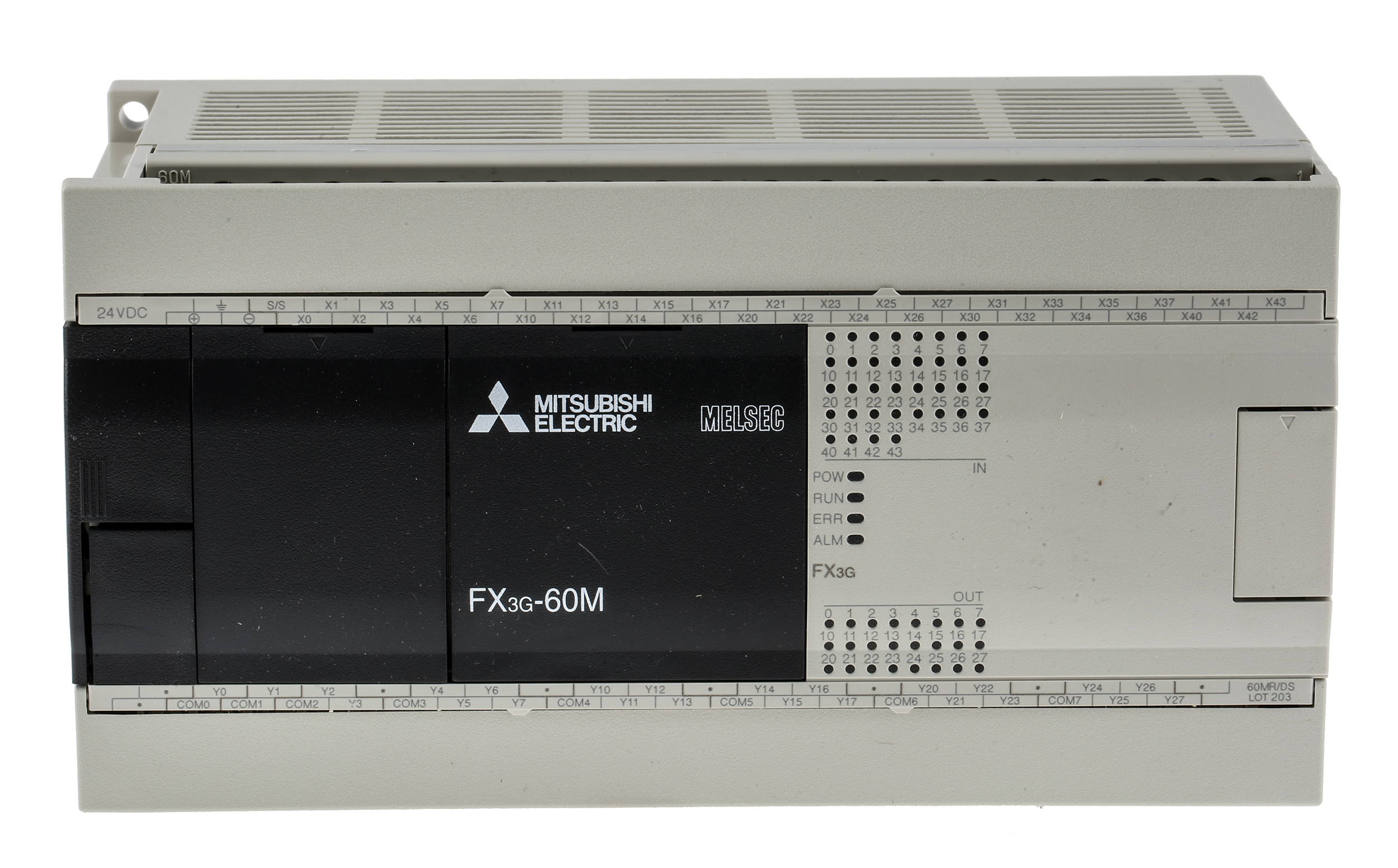 Mitsubishi Electric FX3G Series Logic Module, 12 → 24 V dc Supply, Relay Output, 36-Input, Sink, Source Input