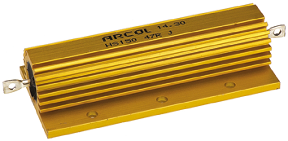 Arcol, 47Ω 150W Wire Wound Chassis Mount Resistor HS150 47R J ±5%
