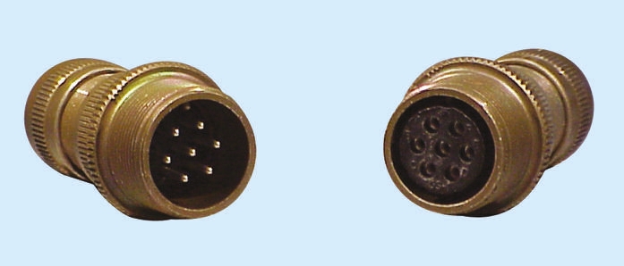 Glenair, Copper Alloy 14 Way Cable Mount MIL Spec Circular Connector Receptacle, Pin Contacts,Shell Size 20,