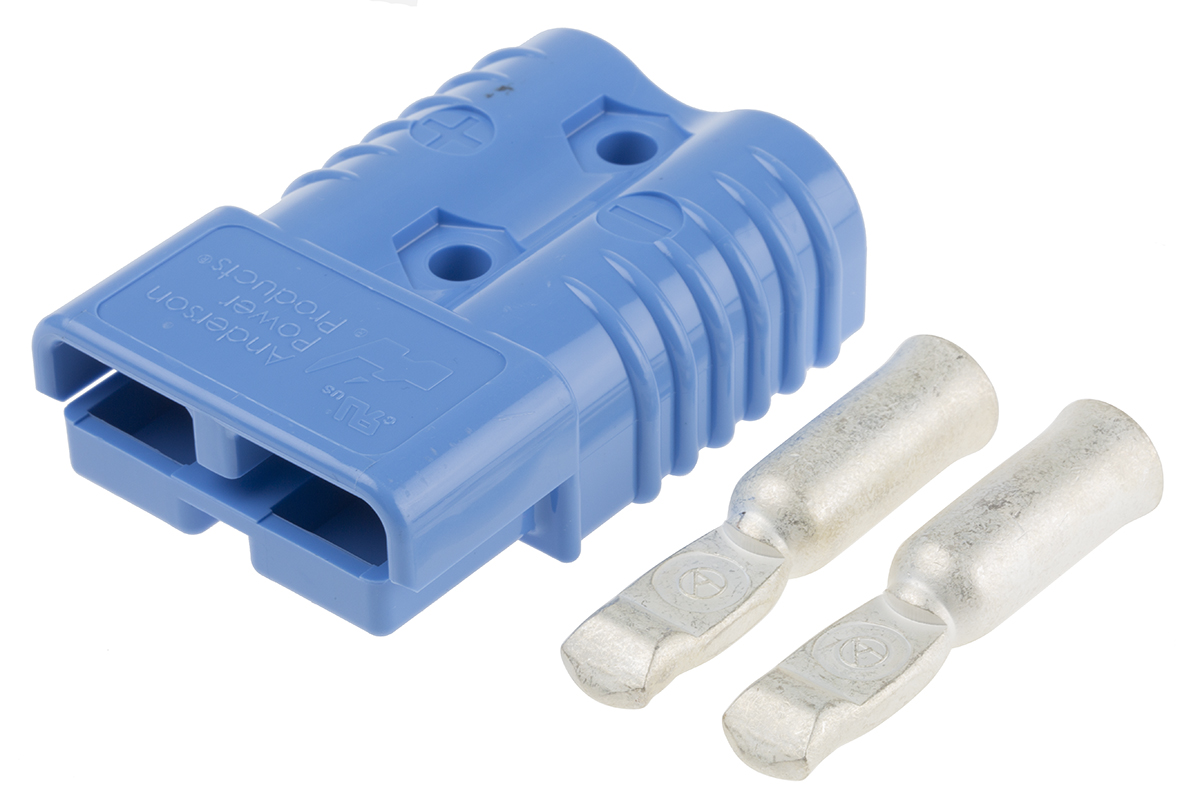 Anderson Power Products, SB175 Series Male 2 Way Battery Connector, 280A, 600 V