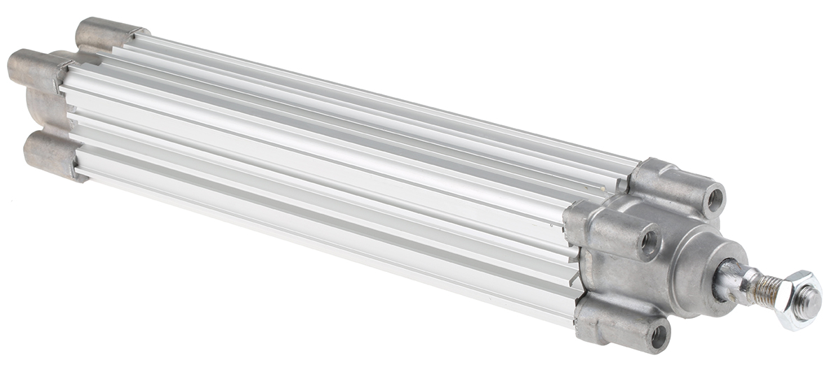 SMC Pneumatic Piston Rod Cylinder - CP96 Series, Double Acting Acting