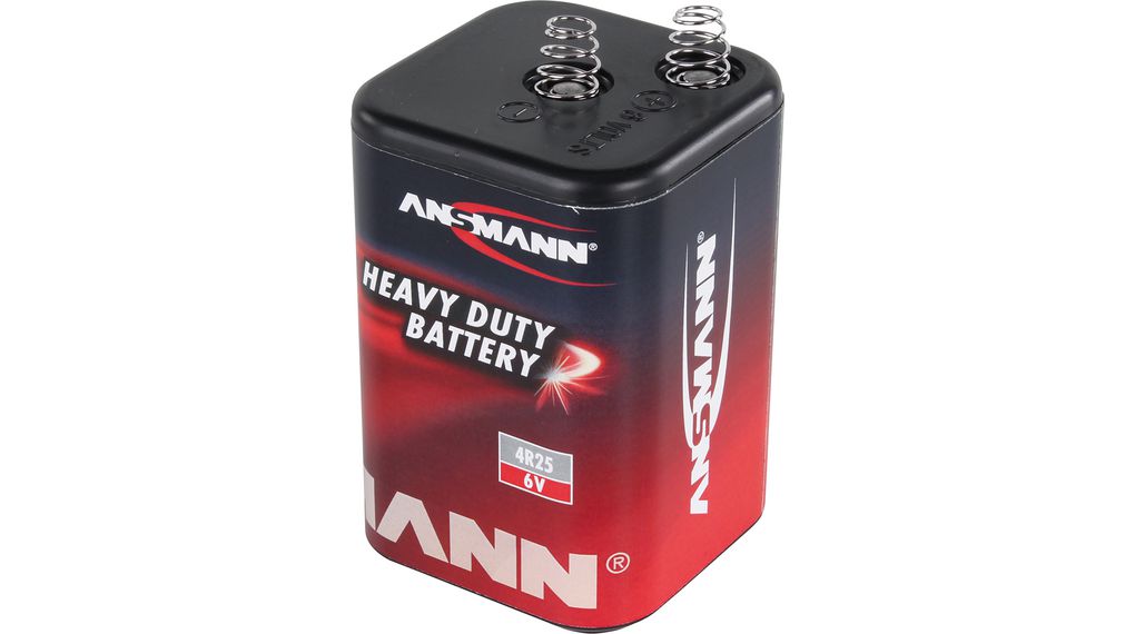 Ansmann 4R25 6V, 9Ah Zinc Carbon Lantern Battery