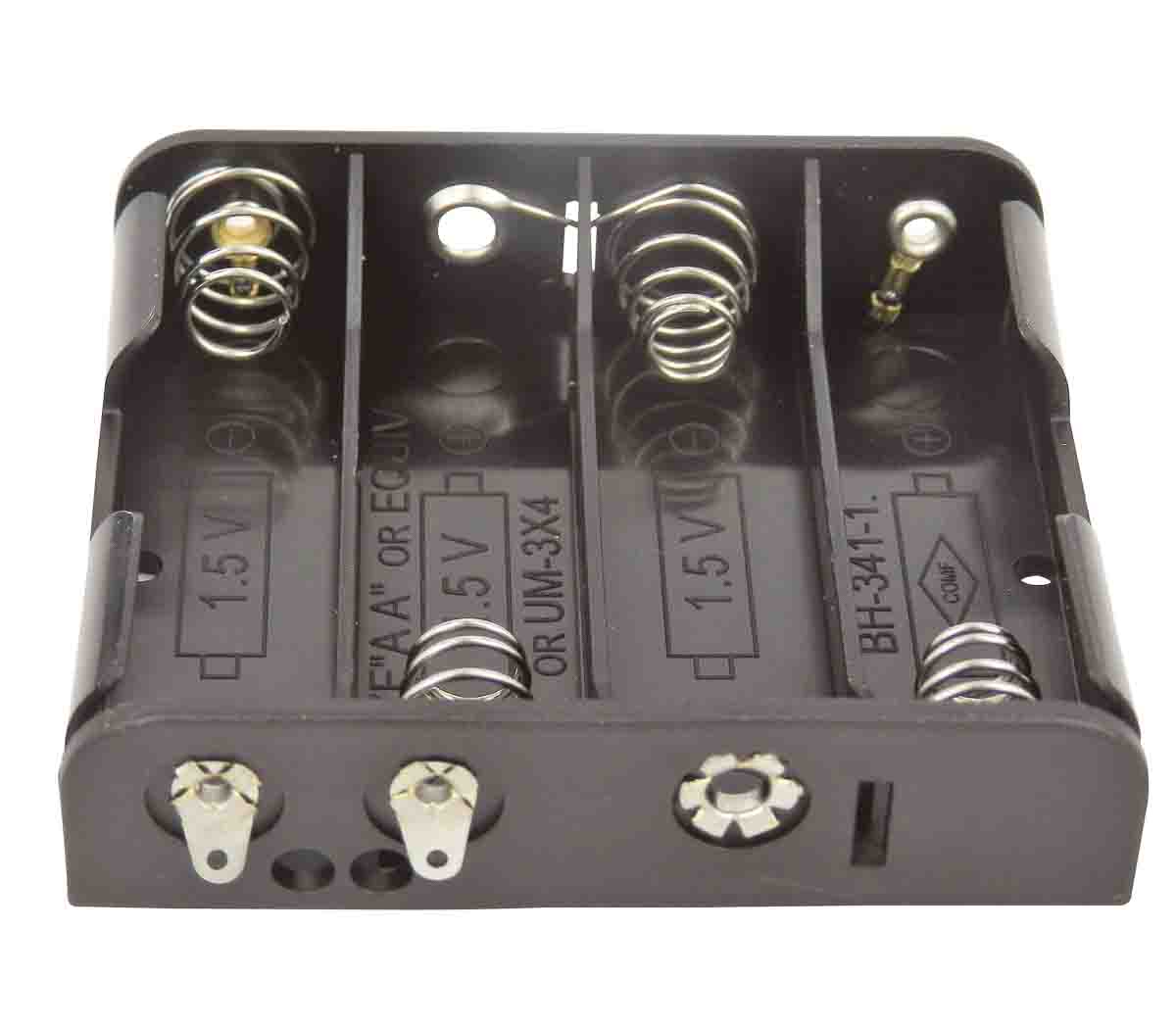 RS PRO AA Battery Holder, Solder Tag Contact
