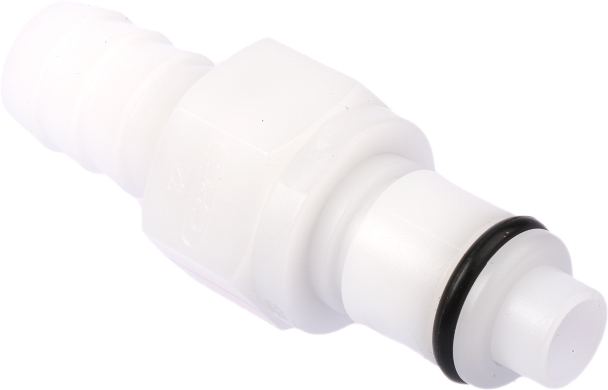 Colder Products Hose Connector, Straight Hose Tail Coupling 3/8in ID, 8.3 bar