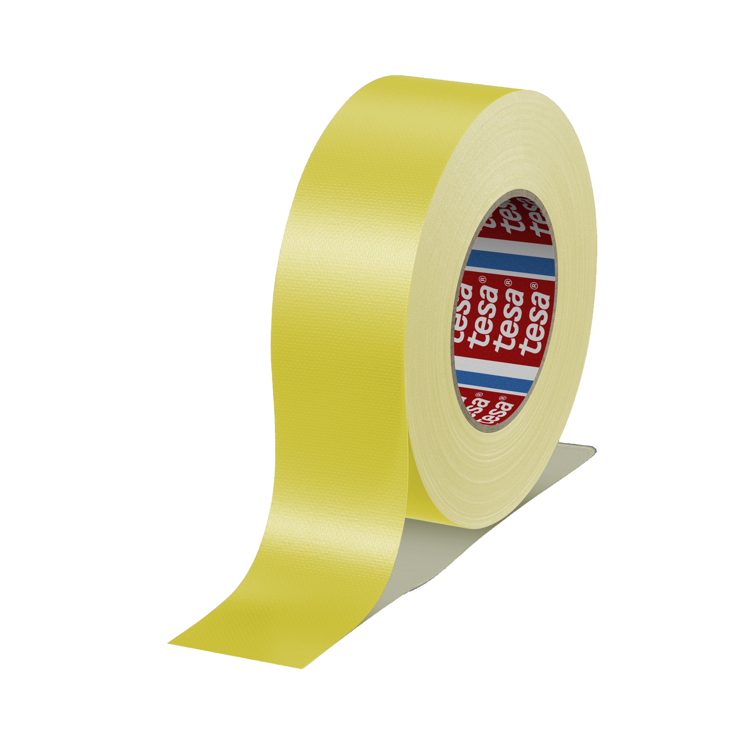 Tesa 4688 Yellow PE Extruded Cloth Cloth Tape, 50mm x 50m