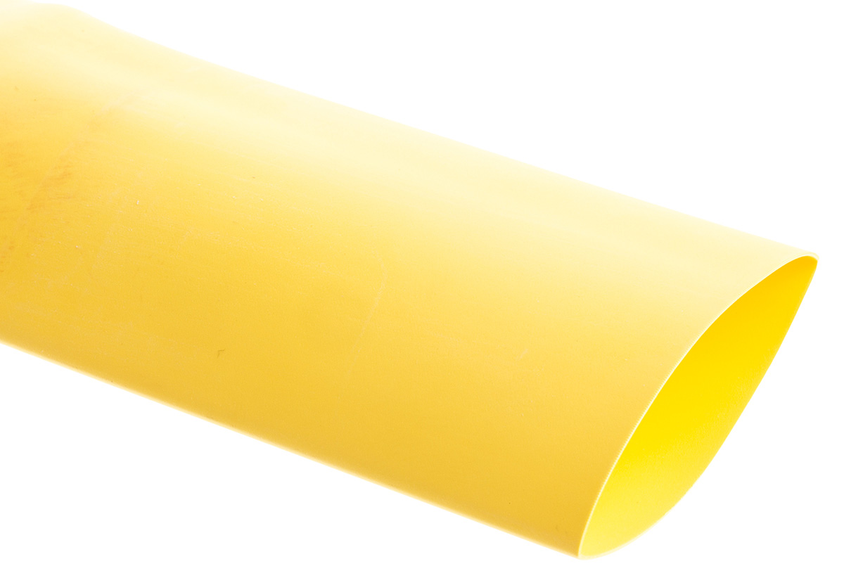 Thomas & Betts Heat Shrink Tubing Kit, Yellow 25.4mm Sleeve Dia. x 3.3m Length 2:1 Ratio, HSB Series