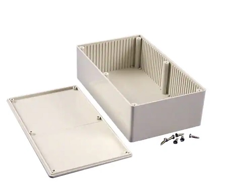 Hammond 1591 Series Grey ABS Enclosure, IP54, 190 x 110 x 57mm