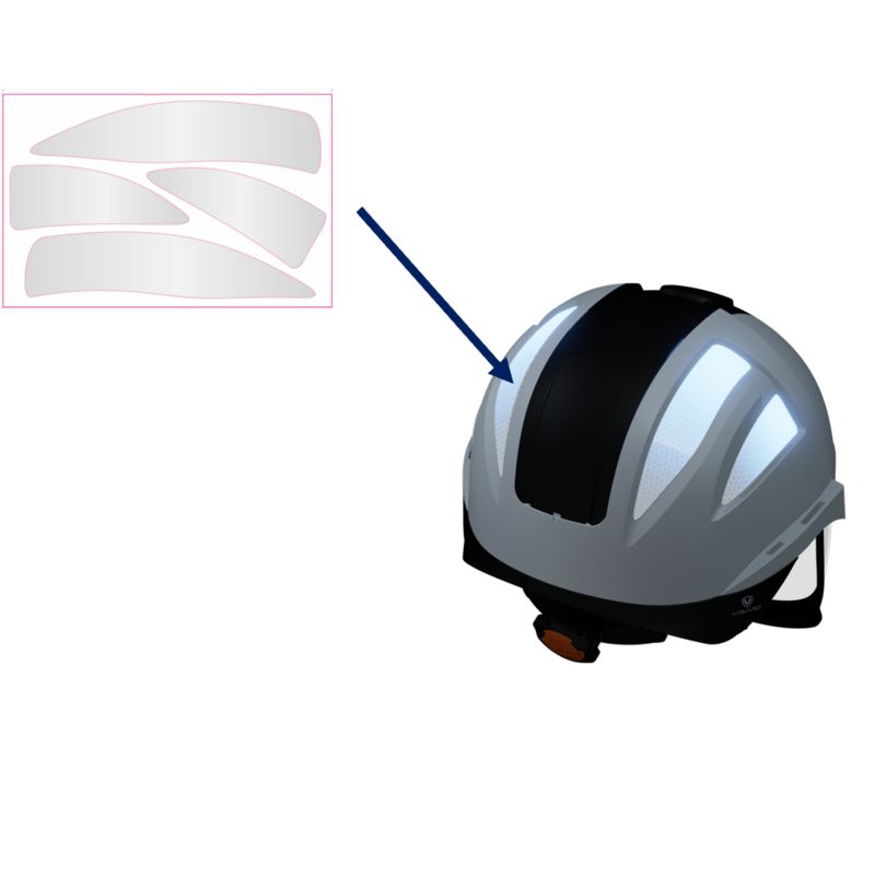 Penta ABS Grey Hard Hat Protector, Penta Helmets